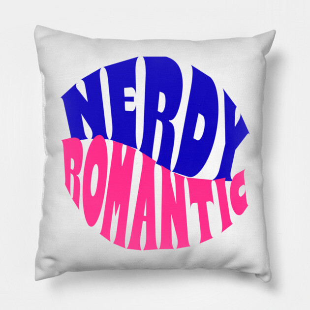 Nerdy Romantic Wave Pillow by Nerdy Romantics Fan Shop*