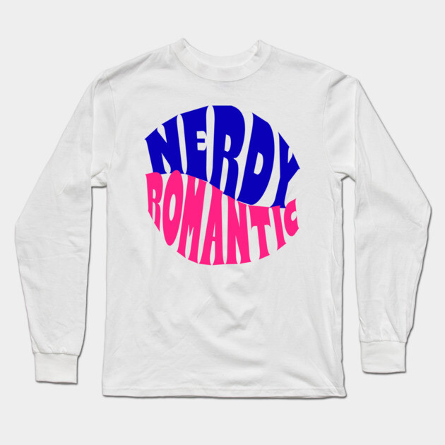Nerdy Romantic Wave Long Sleeve T-Shirt by Nerdy Romantics Fan Shop*