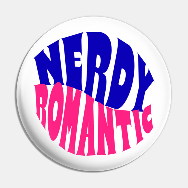 Nerdy Romantic Wave Pin by Nerdy Romantics Fan Shop*