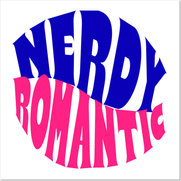 Nerdy Romantic Wave Wall Art by Nerdy Romantics Fan Shop*