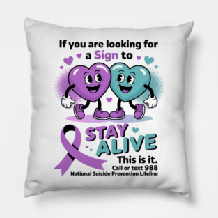 Suicide Prevention Pillow