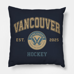 PWHL Seattle Professional Women's Ice Hockey League Street Style Pillow