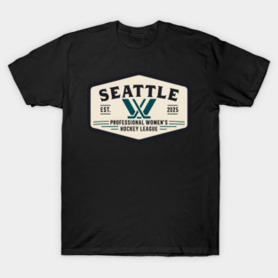 PWHL Seattle Professional Women's Ice Hockey League Fans Unite T-Shirt
