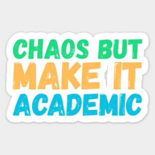 Back To School Teacher Sticker