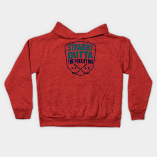 STRAIGHT OUTTA THE PENALTY BOX Kids Hoodie