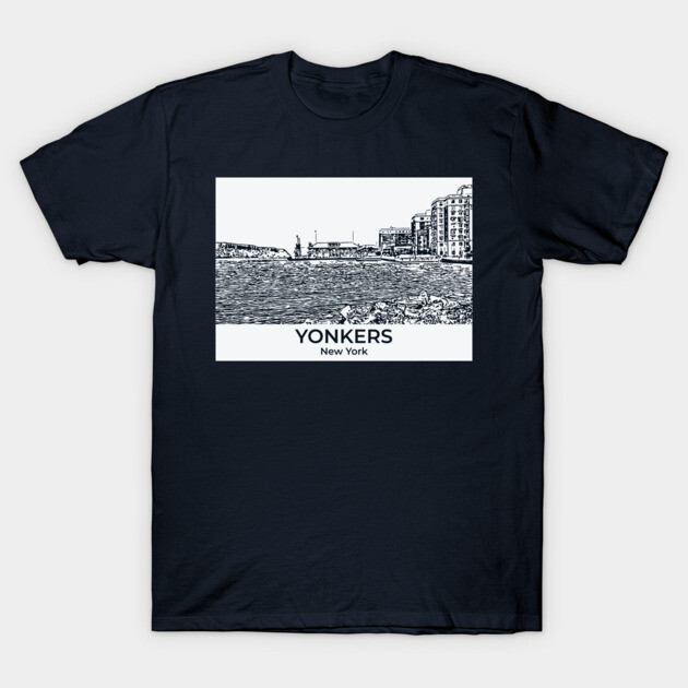 Yonkers - New York T-Shirt by Lakeric