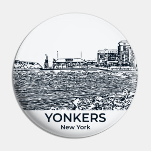 Yonkers - New York Pin
