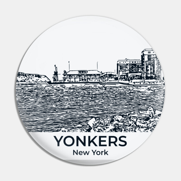 Yonkers - New York Pin by Lakeric