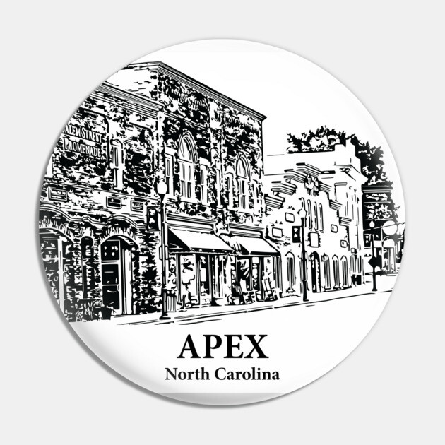 Apex - North Carolina Pin by Lakeric