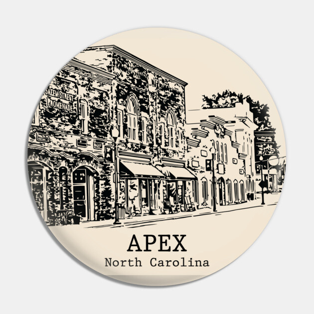 Apex - North Carolina Pin by Lakeric