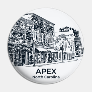 Apex - North Carolina Pin