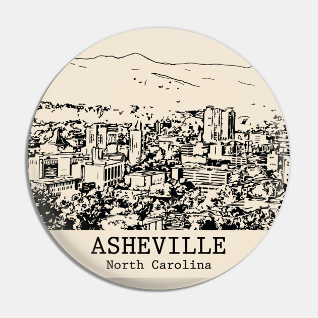Asheville - North Carolina Pin by Lakeric