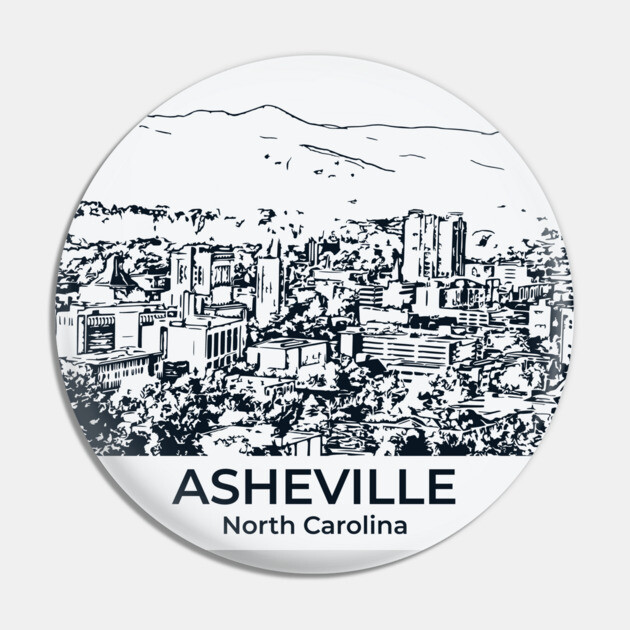 Asheville - North Carolina Pin by Lakeric