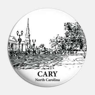 Cary North Carolina Pin