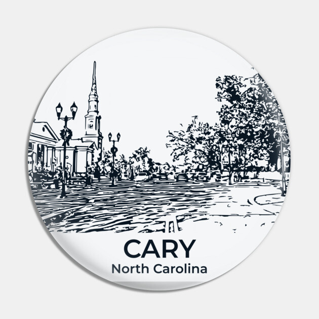 Cary - North Carolina Pin by Lakeric