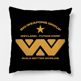The Weyland-Yutani Corporation Pillow
