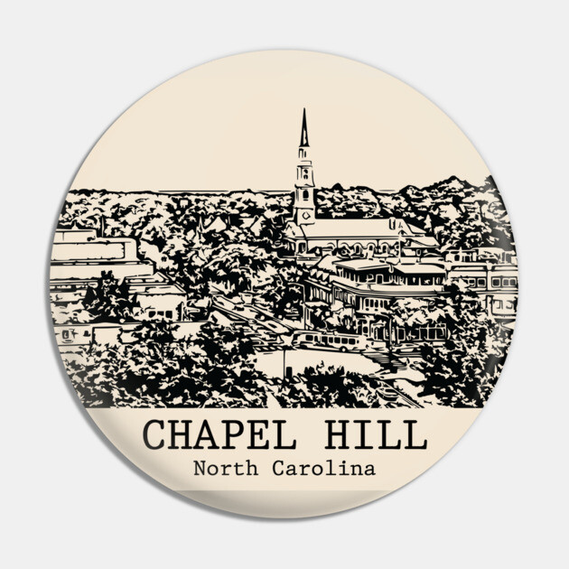 Chapel Hill - North Carolina Pin by Lakeric