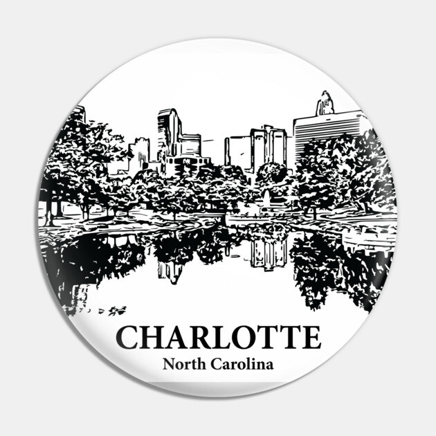 Charlotte - North Carolina Pin by Lakeric