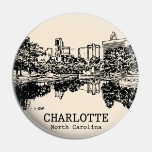 Charlotte - North Carolina Pin