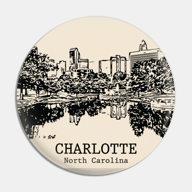 Charlotte - North Carolina Pin by Lakeric
