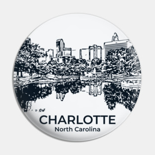 Charlotte - North Carolina Pin