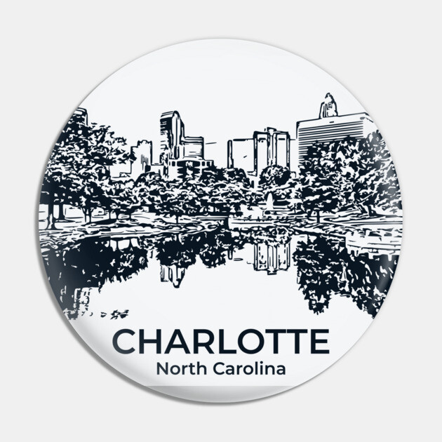 Charlotte - North Carolina Pin by Lakeric