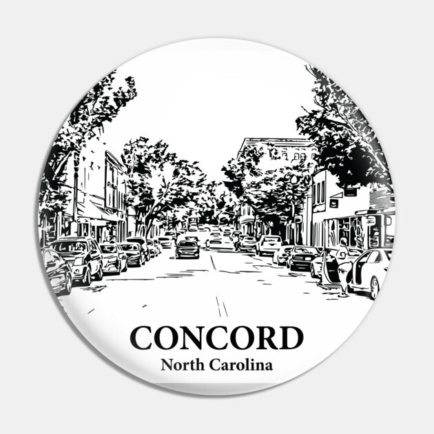 Concord - North Carolina Pin by Lakeric