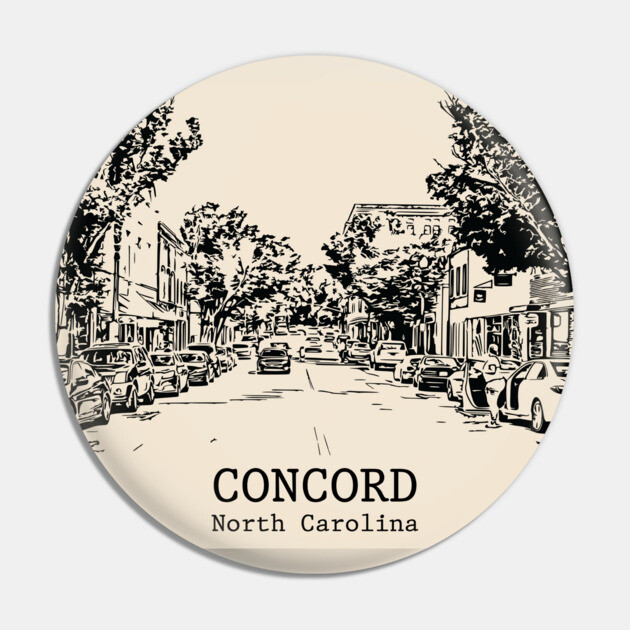 Concord - North Carolina Pin by Lakeric