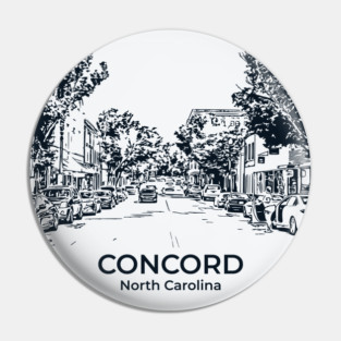 Concord - North Carolina Pin
