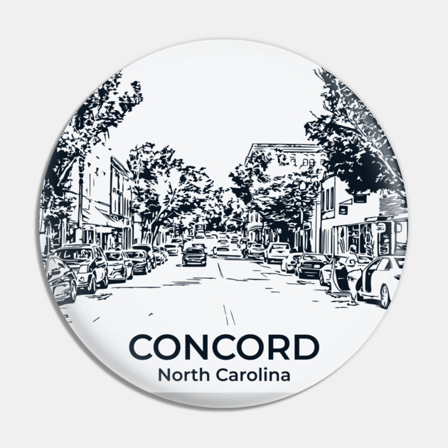 Concord - North Carolina Pin by Lakeric
