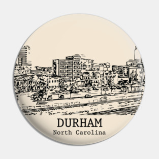 Durham - North Carolina Pin
