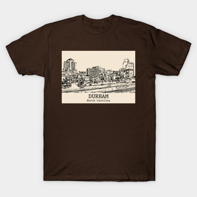 Durham - North Carolina T-Shirt by Lakeric