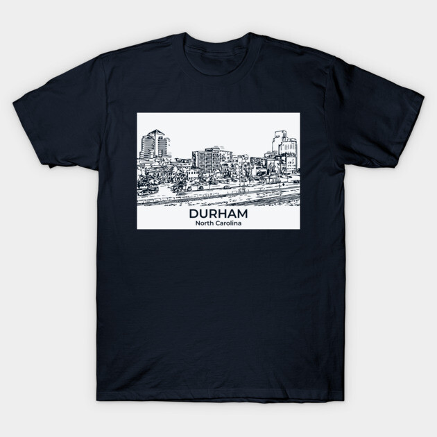 Durham - North Carolina T-Shirt by Lakeric