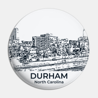 Durham - North Carolina Pin