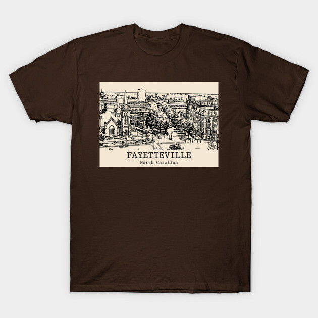 Fayetteville - North Carolina T-Shirt by Lakeric