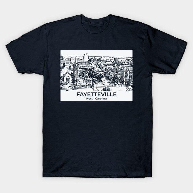 Fayetteville - North Carolina T-Shirt by Lakeric