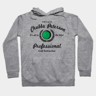 Chubbs Peterson Professional Gold Instruction Logo Happy Gilmore Hoodie
