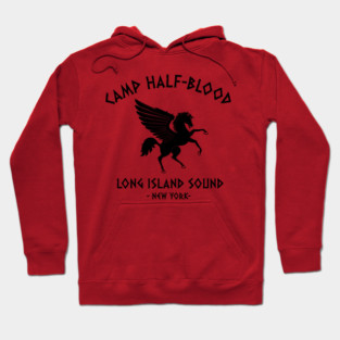Camp Half Blood Logo Long Island Sound New York Percy Jackson Hoodie