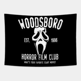 Woodsboro Horror Film Club Scream Tapestry