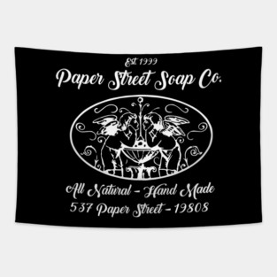 Paper Street Soap Company Logo Fight Club Tapestry