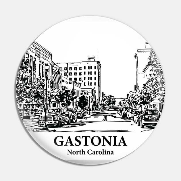 Gastonia - North Carolina Pin by Lakeric