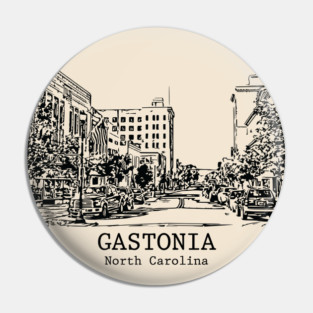 Gastonia - North Carolina Pin