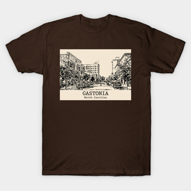 Gastonia - North Carolina T-Shirt by Lakeric