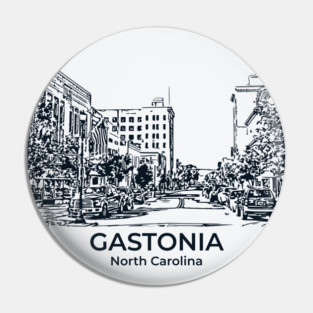 Gastonia - North Carolina Pin