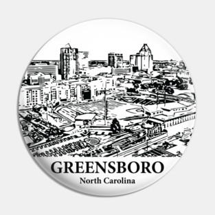 Greensboro - North Carolina Pin
