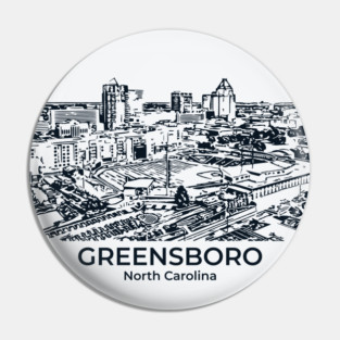 Greensboro - North Carolina Pin