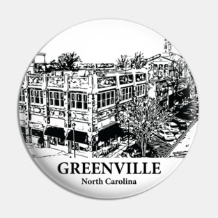 Greenville - North Carolina Pin