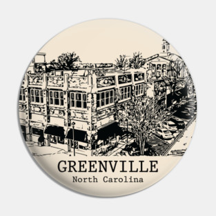 Greenville - North Carolina Pin