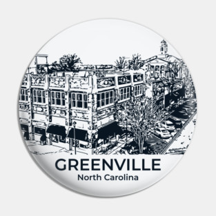 Greenville - North Carolina Pin