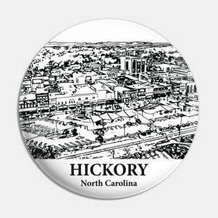Hickory - North Carolina Pin